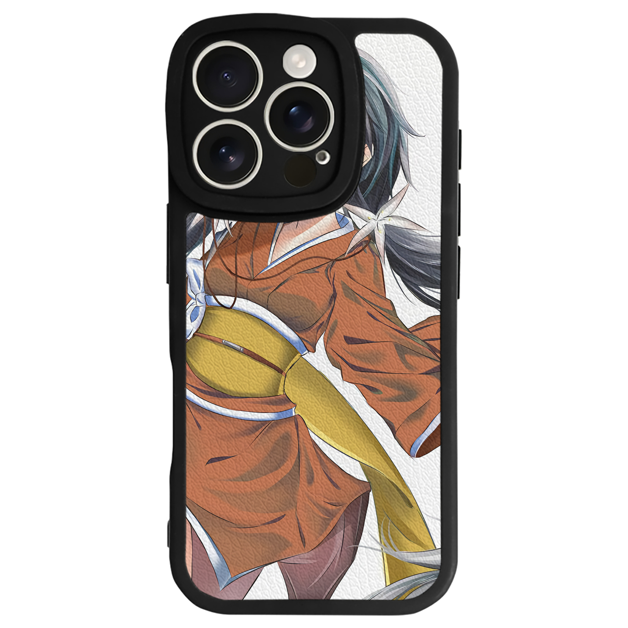 （画像用） 文豪ストレイドッグス Bungo Stray Dogs 【iPhone 16シリーズ対応】シリコンスマホケース（レザー調） 材質：シリコン